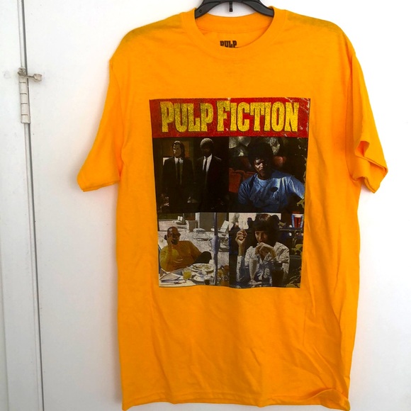 Pulp Fiction Shirts Pulp Fiction Orange M Tee Shirt Poshmark